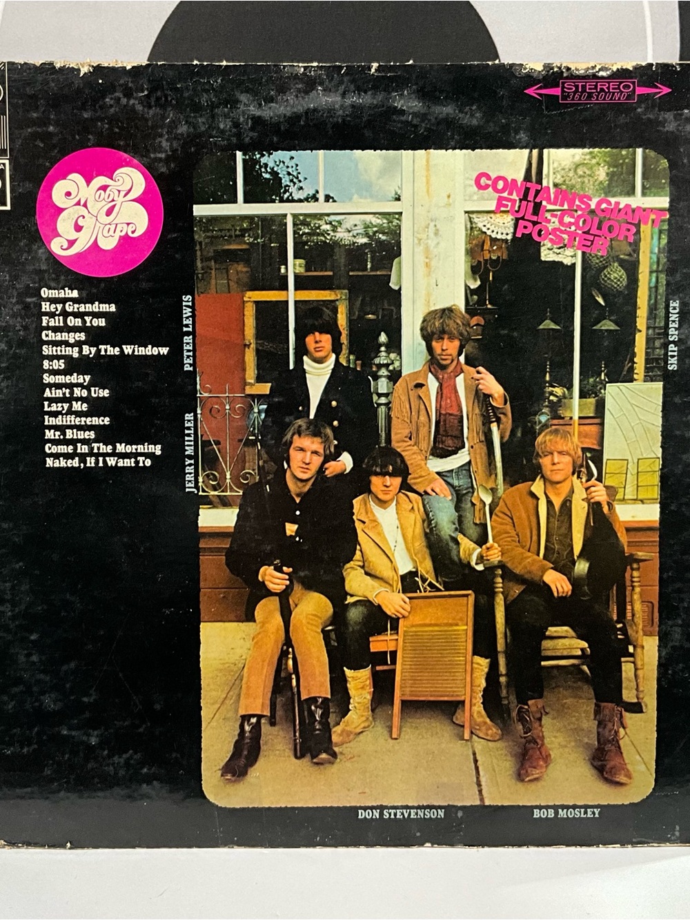 Moby Grape - Self Titled LP (1967)  Columbia CS9498